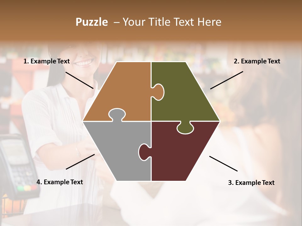 Supermarket Store Casual PowerPoint Template