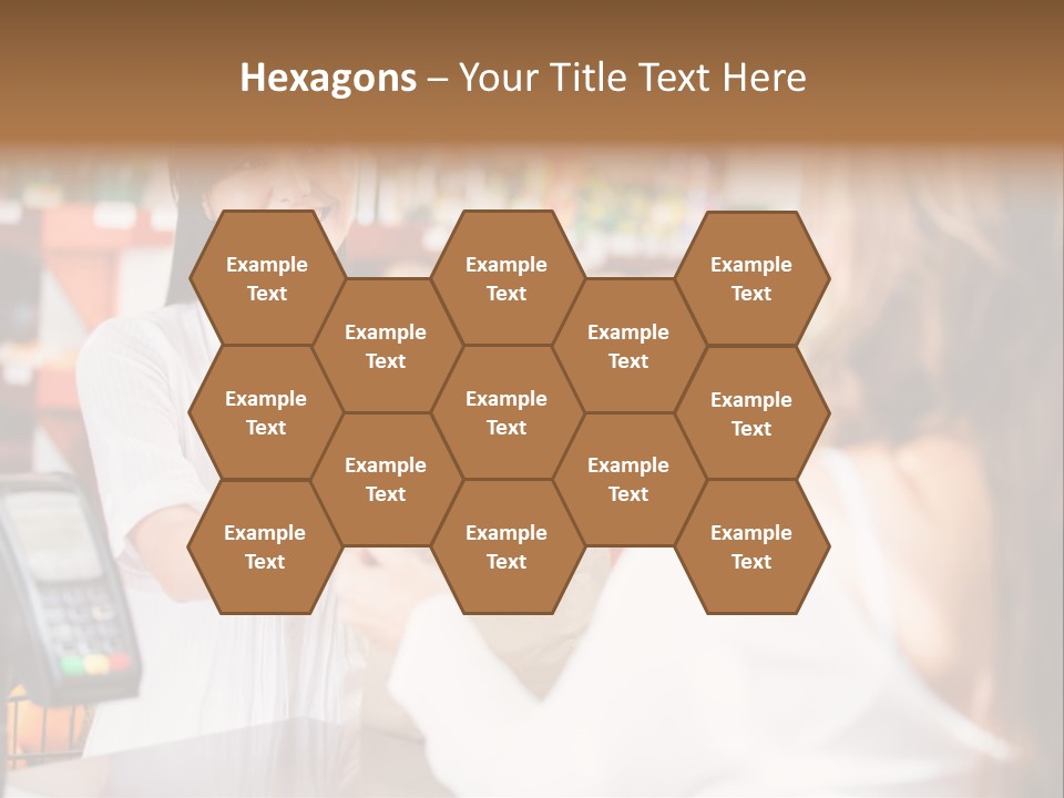 Supermarket Store Casual PowerPoint Template