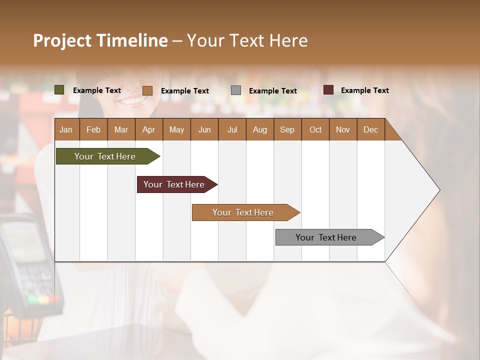 Supermarket Store Casual PowerPoint Template