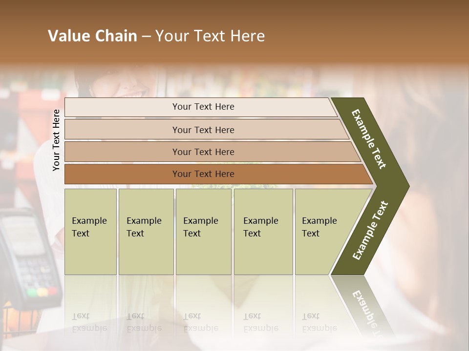 Supermarket Store Casual PowerPoint Template