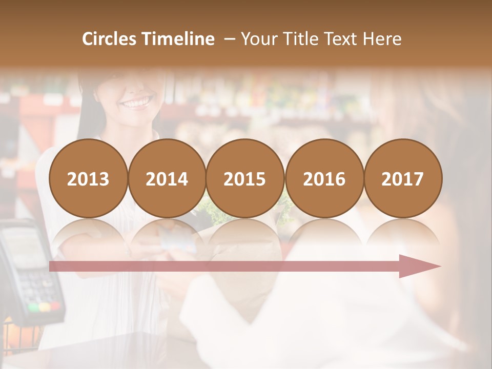 Supermarket Store Casual PowerPoint Template