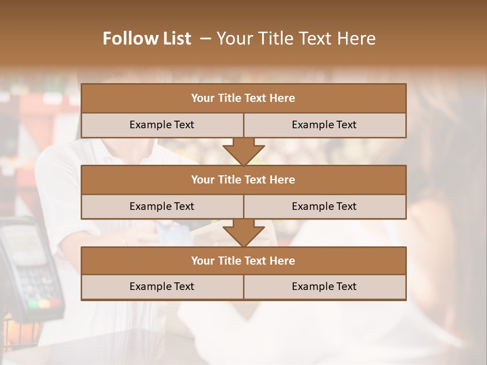 Supermarket Store Casual PowerPoint Template
