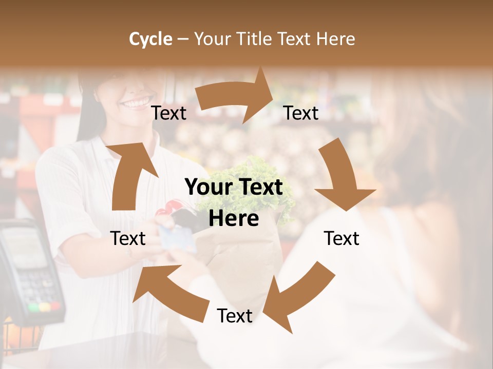 Supermarket Store Casual PowerPoint Template
