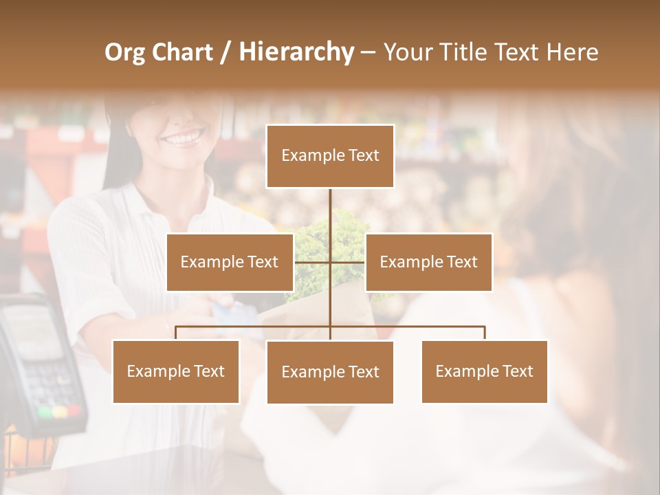 Supermarket Store Casual PowerPoint Template