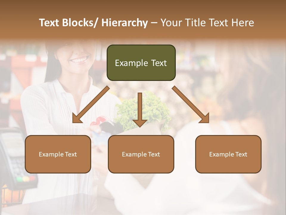 Supermarket Store Casual PowerPoint Template