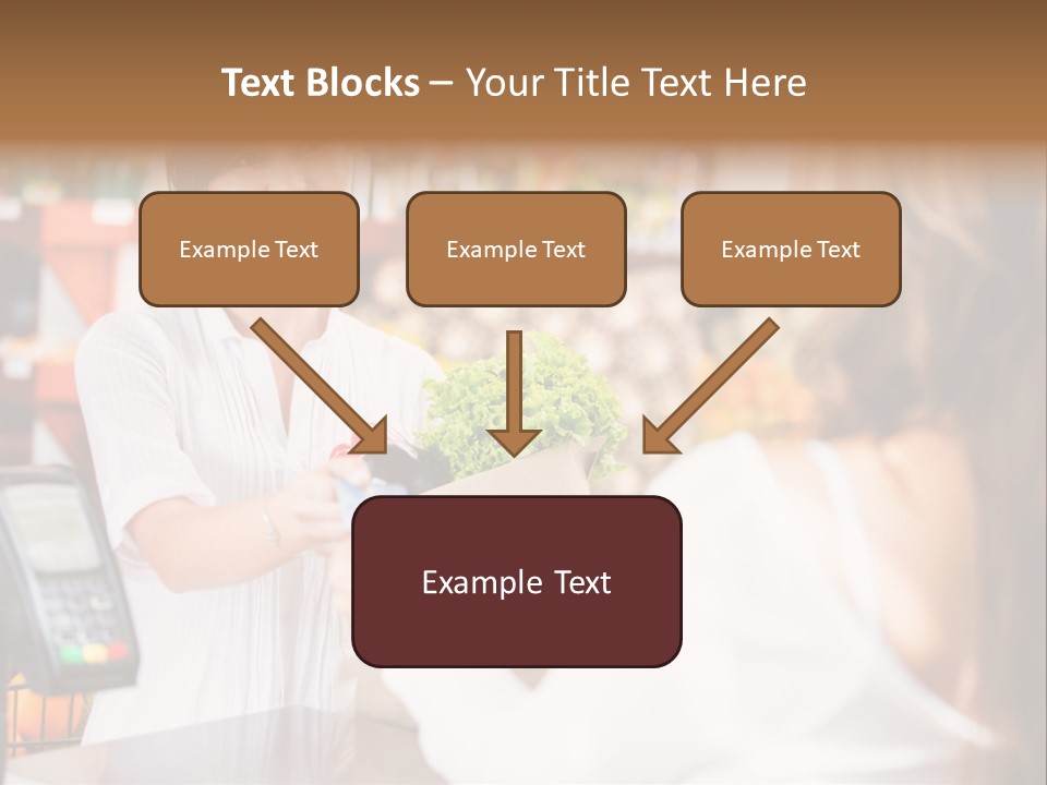 Supermarket Store Casual PowerPoint Template