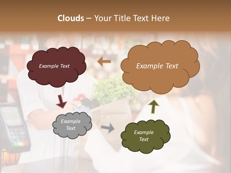 Supermarket Store Casual PowerPoint Template