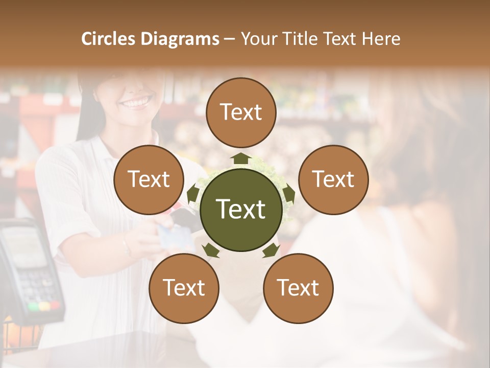 Supermarket Store Casual PowerPoint Template