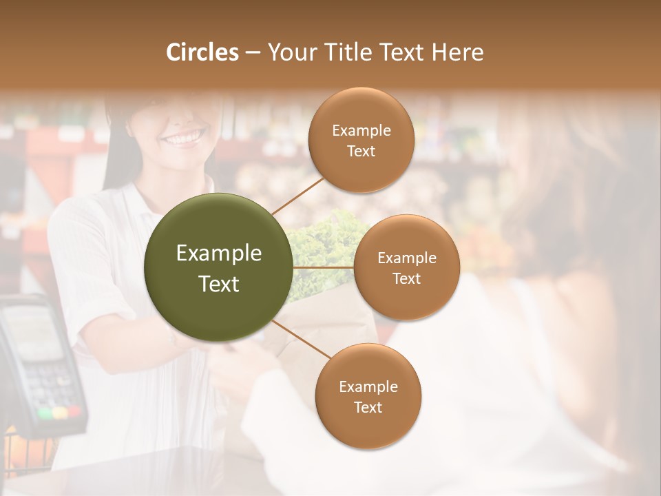 Supermarket Store Casual PowerPoint Template