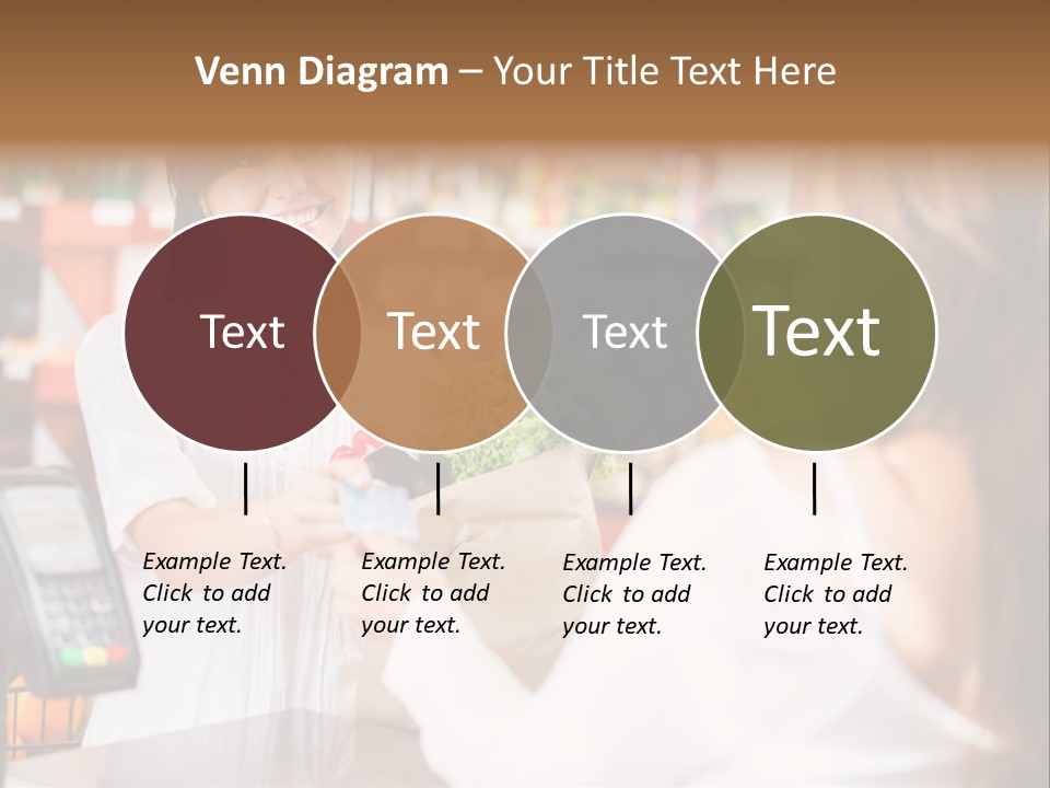Supermarket Store Casual PowerPoint Template