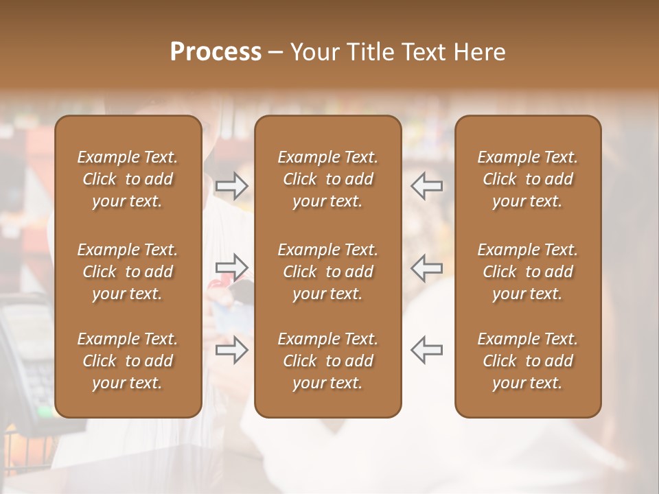 Supermarket Store Casual PowerPoint Template