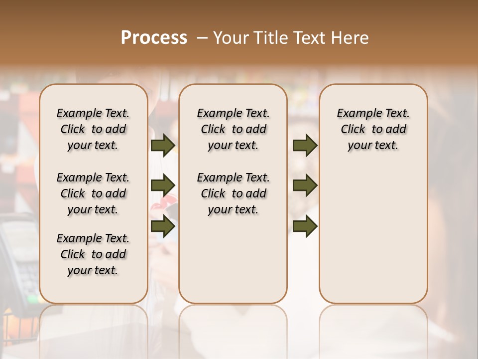 Supermarket Store Casual PowerPoint Template