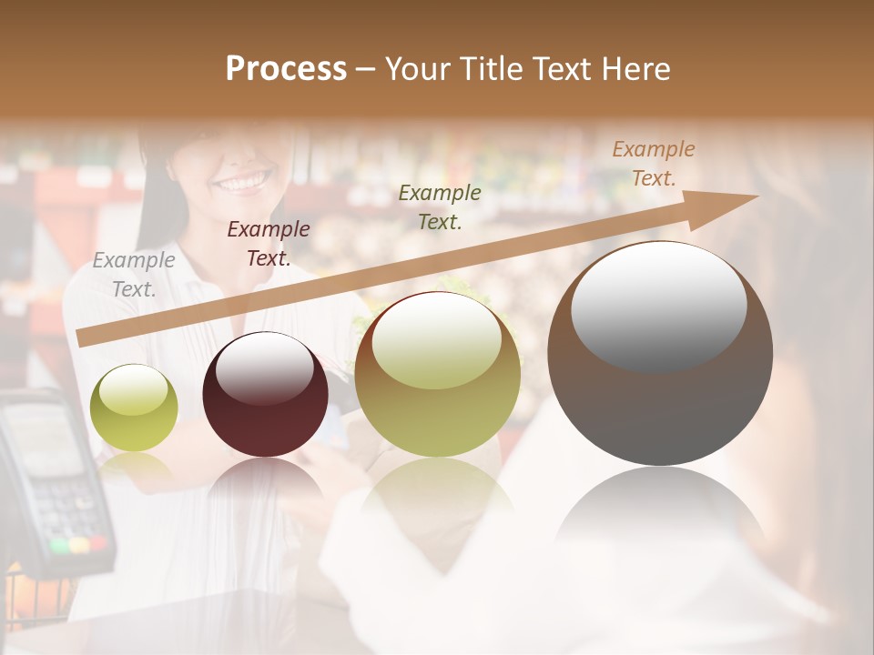 Supermarket Store Casual PowerPoint Template