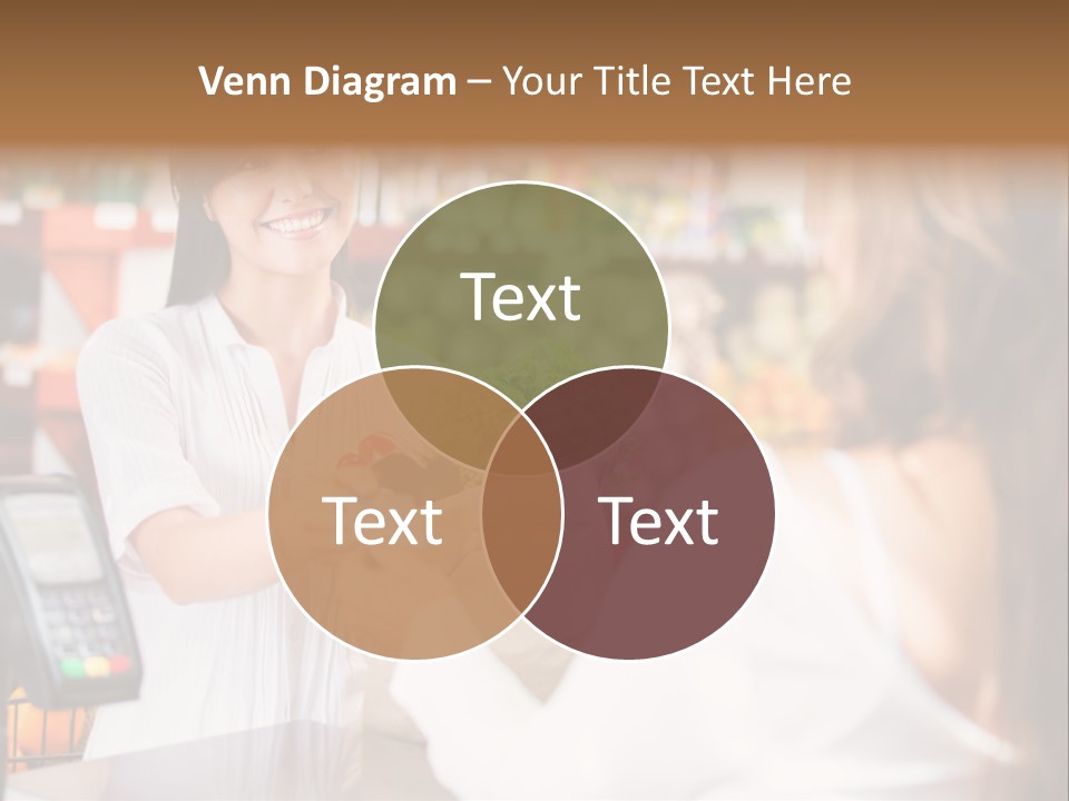 Supermarket Store Casual PowerPoint Template