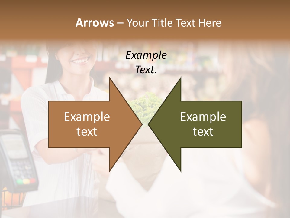 Supermarket Store Casual PowerPoint Template