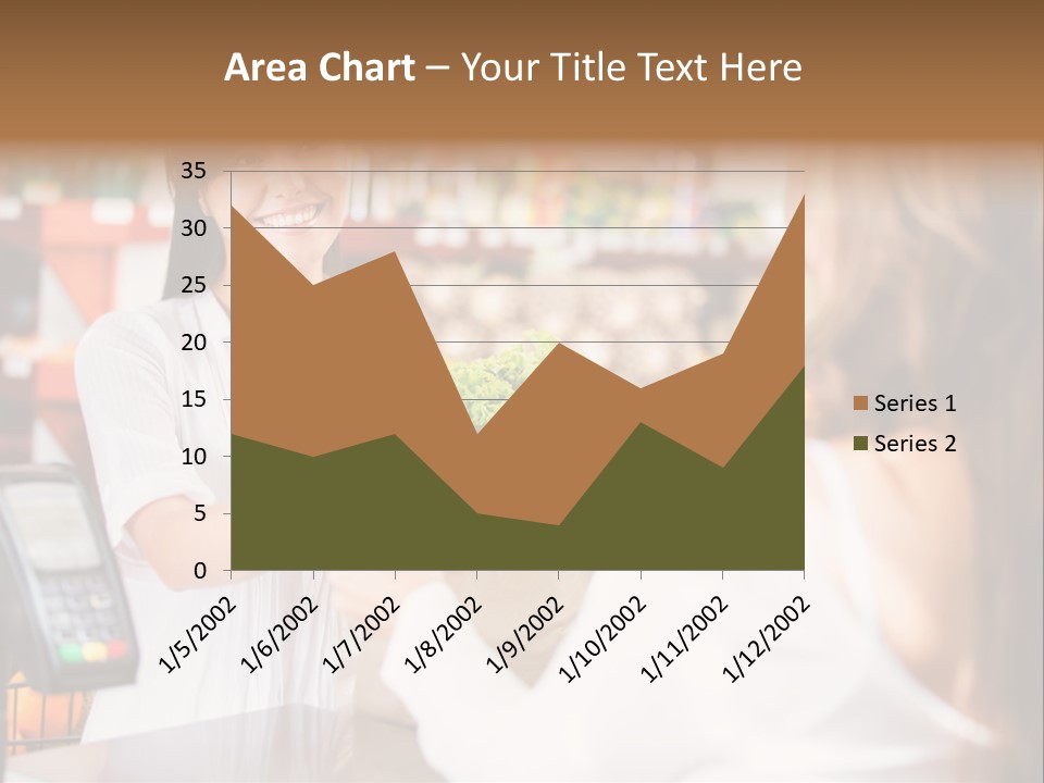 Supermarket Store Casual PowerPoint Template
