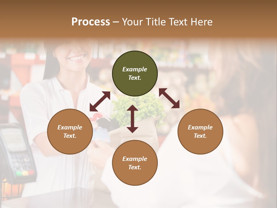 Supermarket Store Casual PowerPoint Template