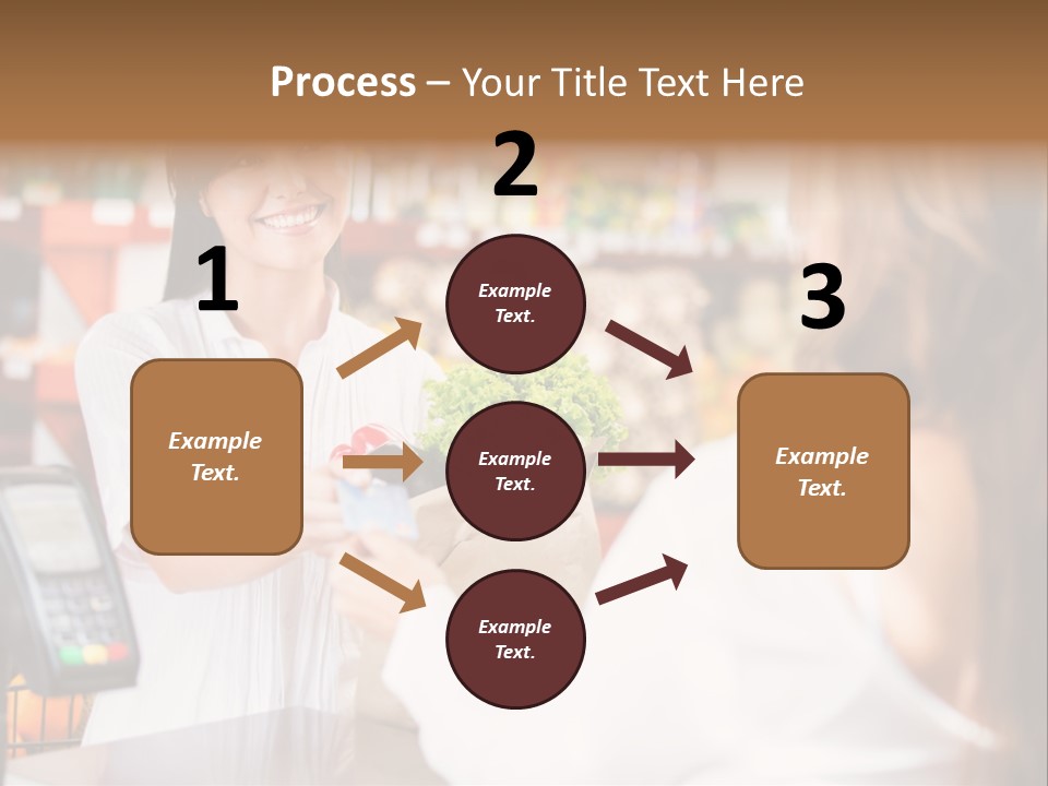 Supermarket Store Casual PowerPoint Template