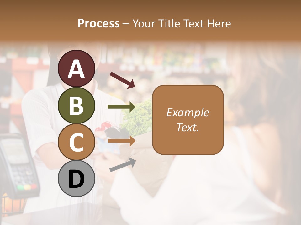 Supermarket Store Casual PowerPoint Template