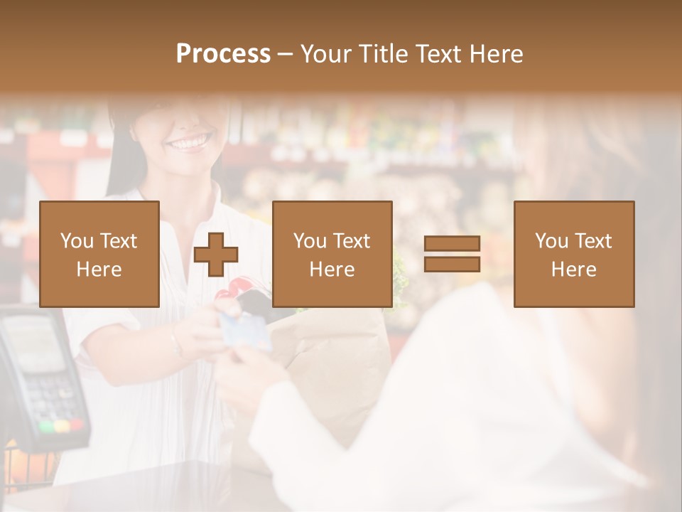 Supermarket Store Casual PowerPoint Template