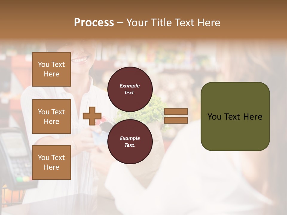 Supermarket Store Casual PowerPoint Template