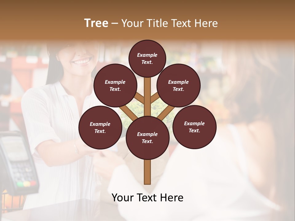 Supermarket Store Casual PowerPoint Template