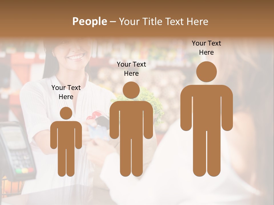 Supermarket Store Casual PowerPoint Template