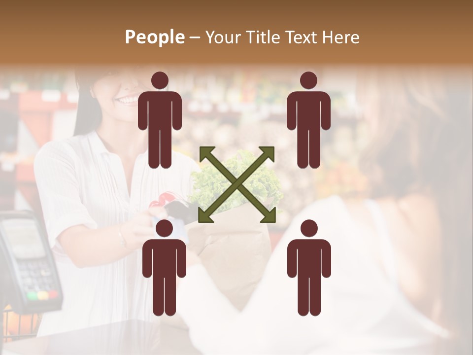 Supermarket Store Casual PowerPoint Template