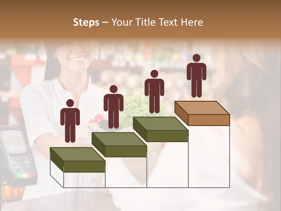Supermarket Store Casual PowerPoint Template