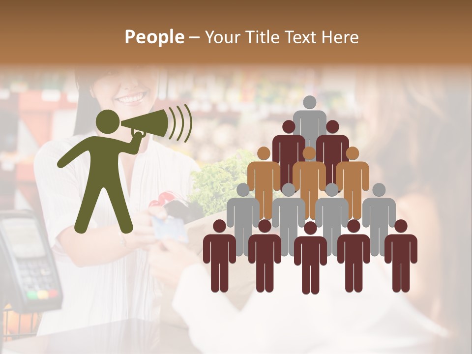 Supermarket Store Casual PowerPoint Template