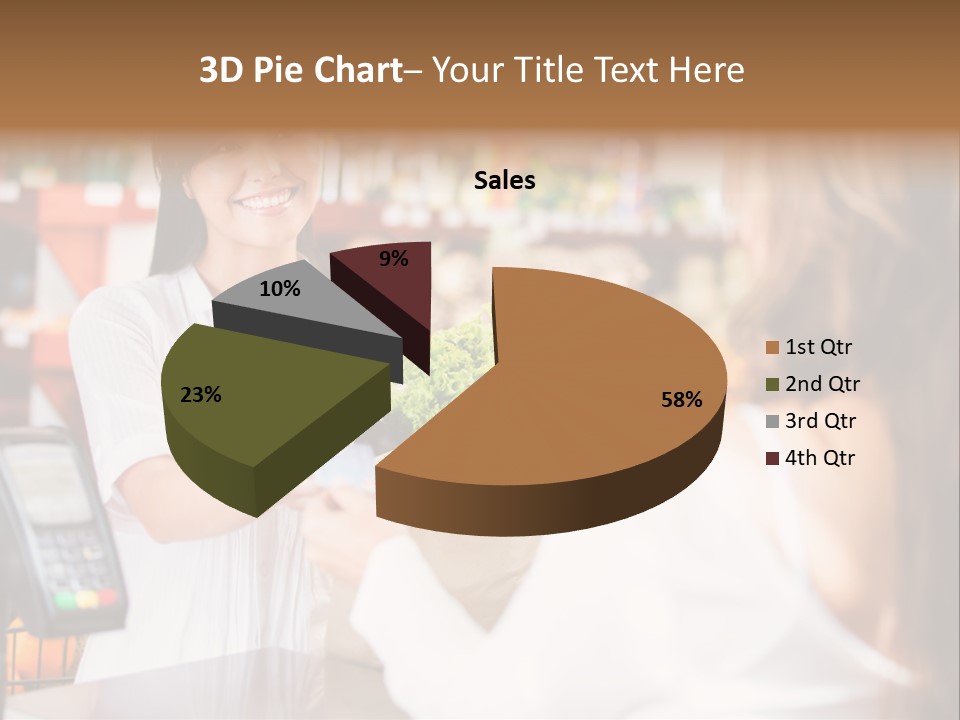 Supermarket Store Casual PowerPoint Template