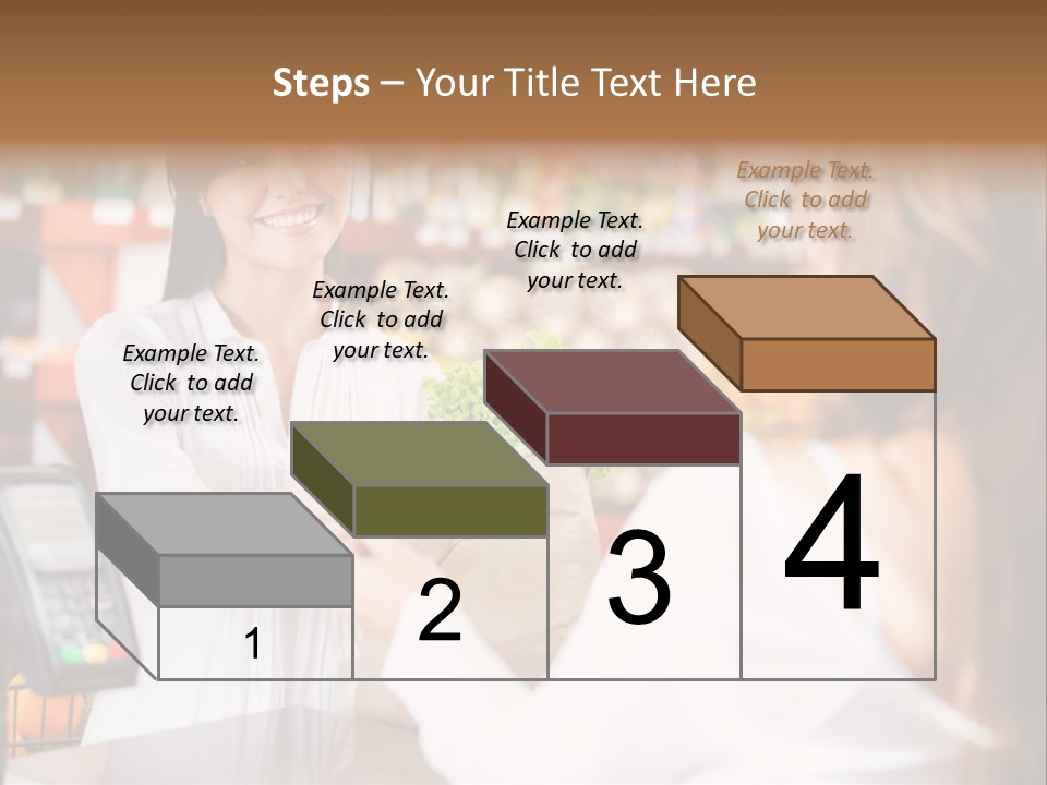 Supermarket Store Casual PowerPoint Template