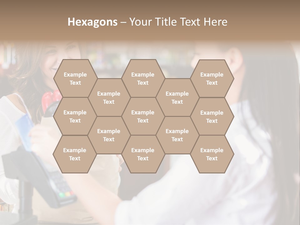 Supermarket Grocery Debit PowerPoint Template