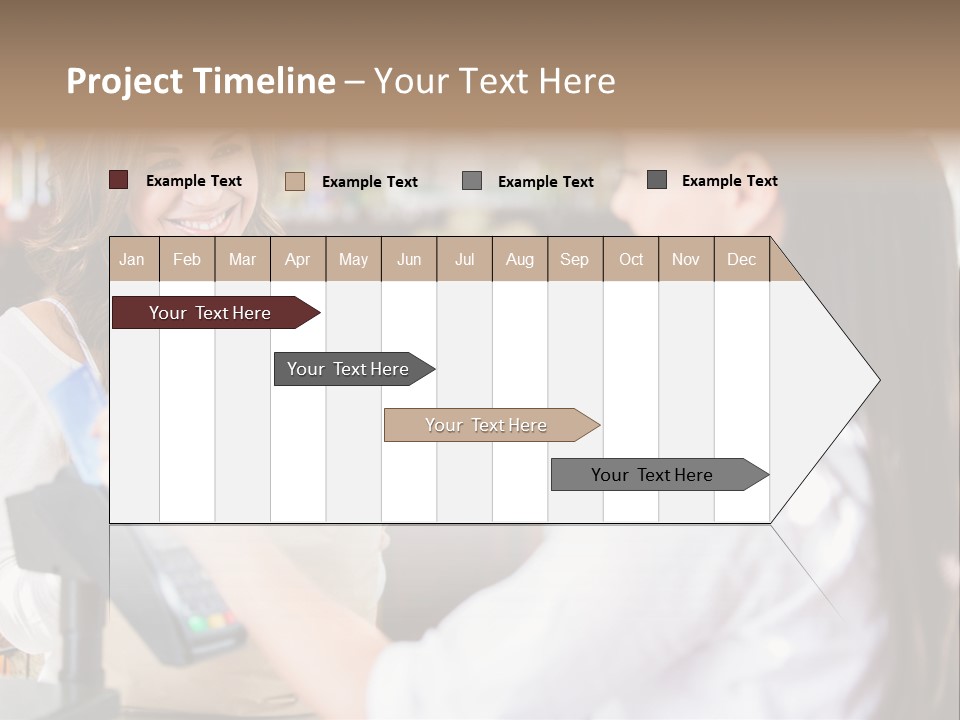 Supermarket Grocery Debit PowerPoint Template