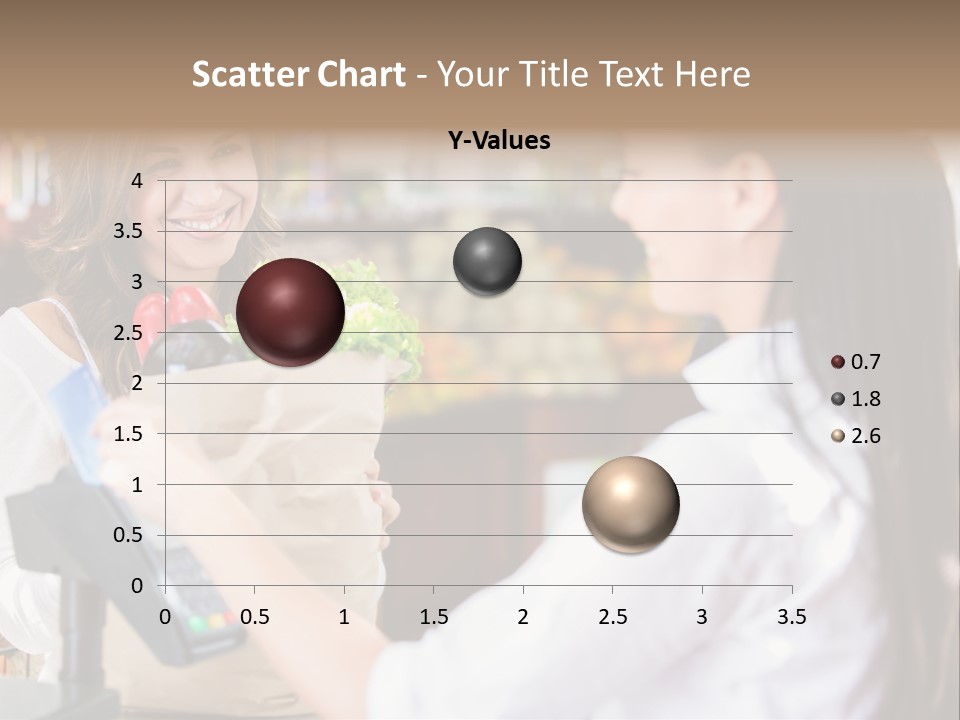 Supermarket Grocery Debit PowerPoint Template