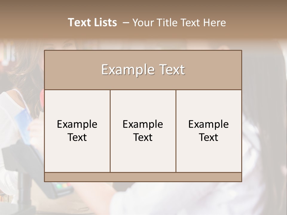 Supermarket Grocery Debit PowerPoint Template