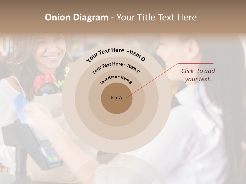 Supermarket Grocery Debit PowerPoint Template