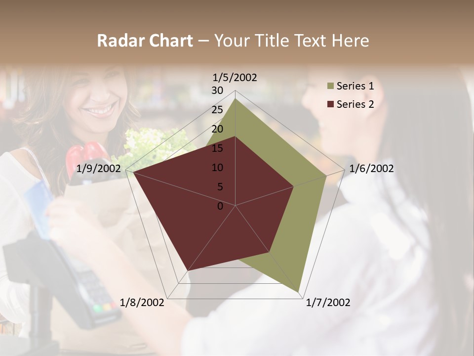 Supermarket Grocery Debit PowerPoint Template