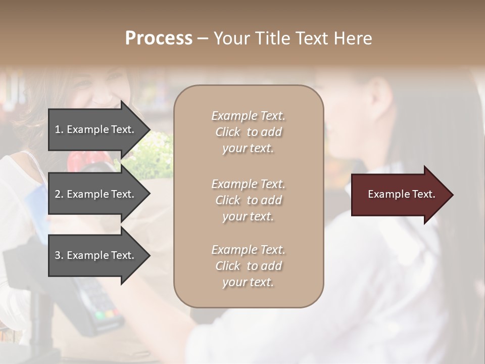 Supermarket Grocery Debit PowerPoint Template
