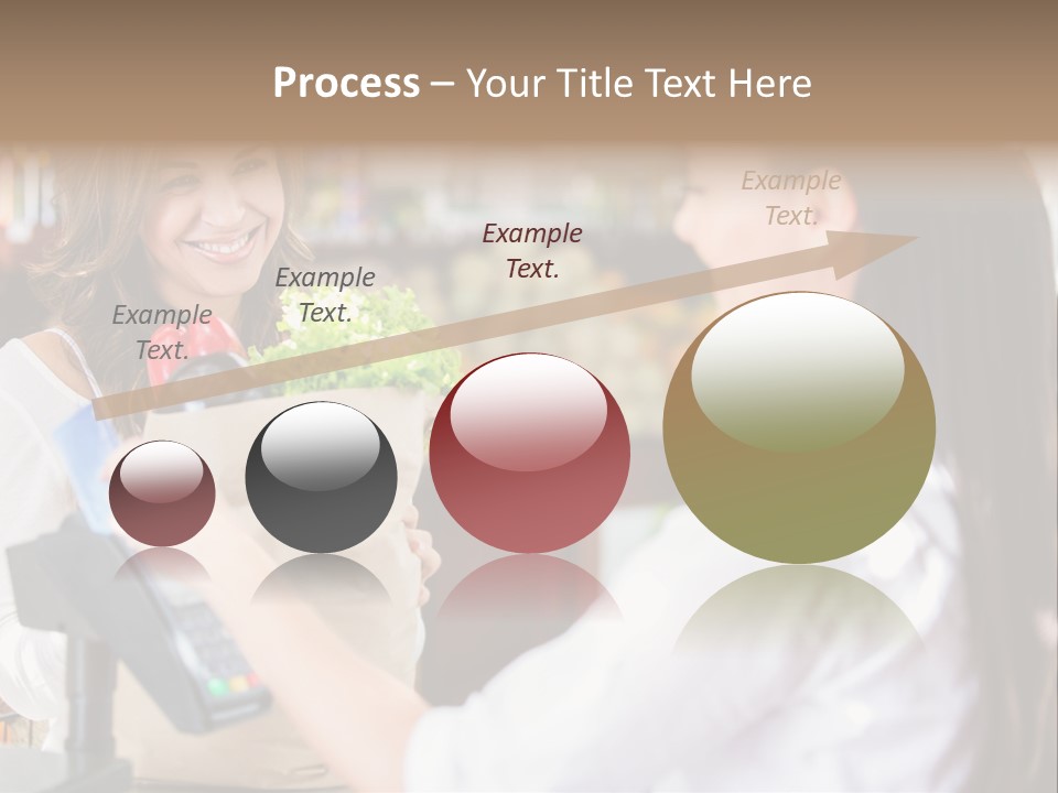 Supermarket Grocery Debit PowerPoint Template