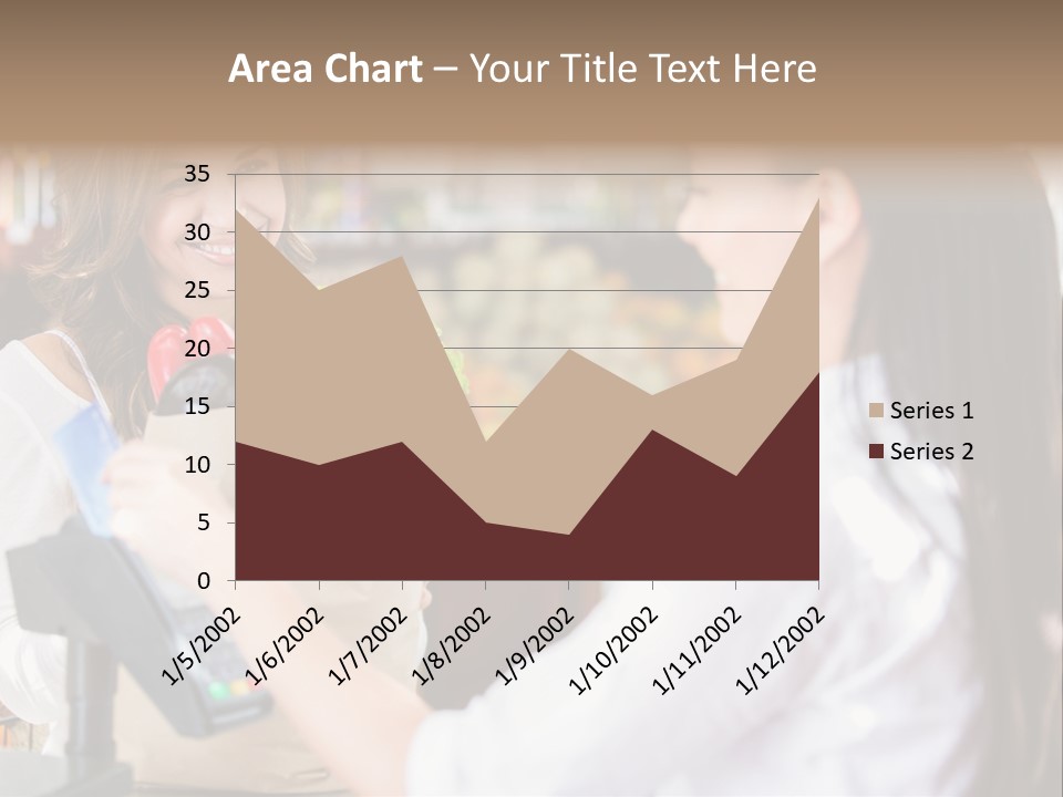 Supermarket Grocery Debit PowerPoint Template