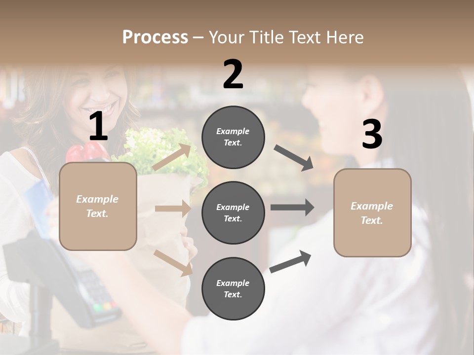 Supermarket Grocery Debit PowerPoint Template