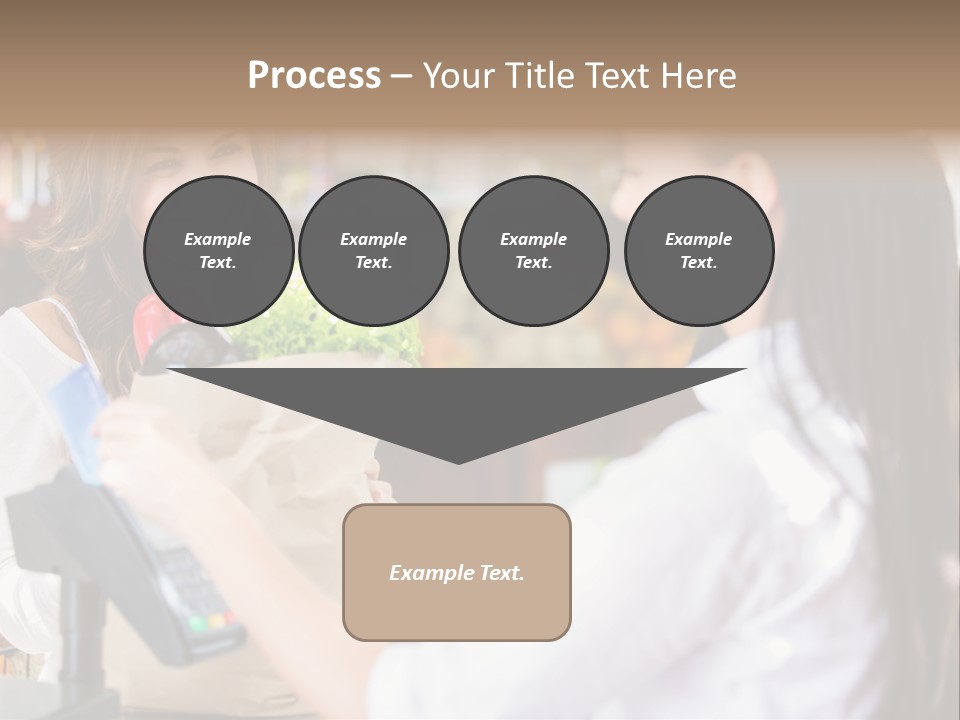 Supermarket Grocery Debit PowerPoint Template