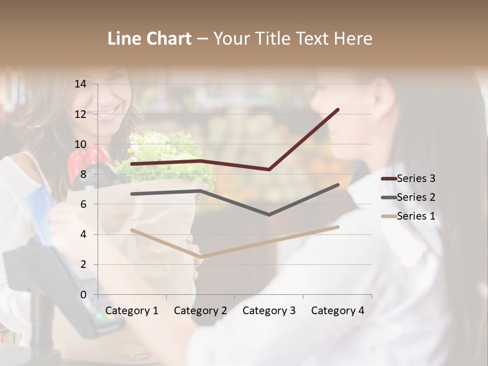 Supermarket Grocery Debit PowerPoint Template