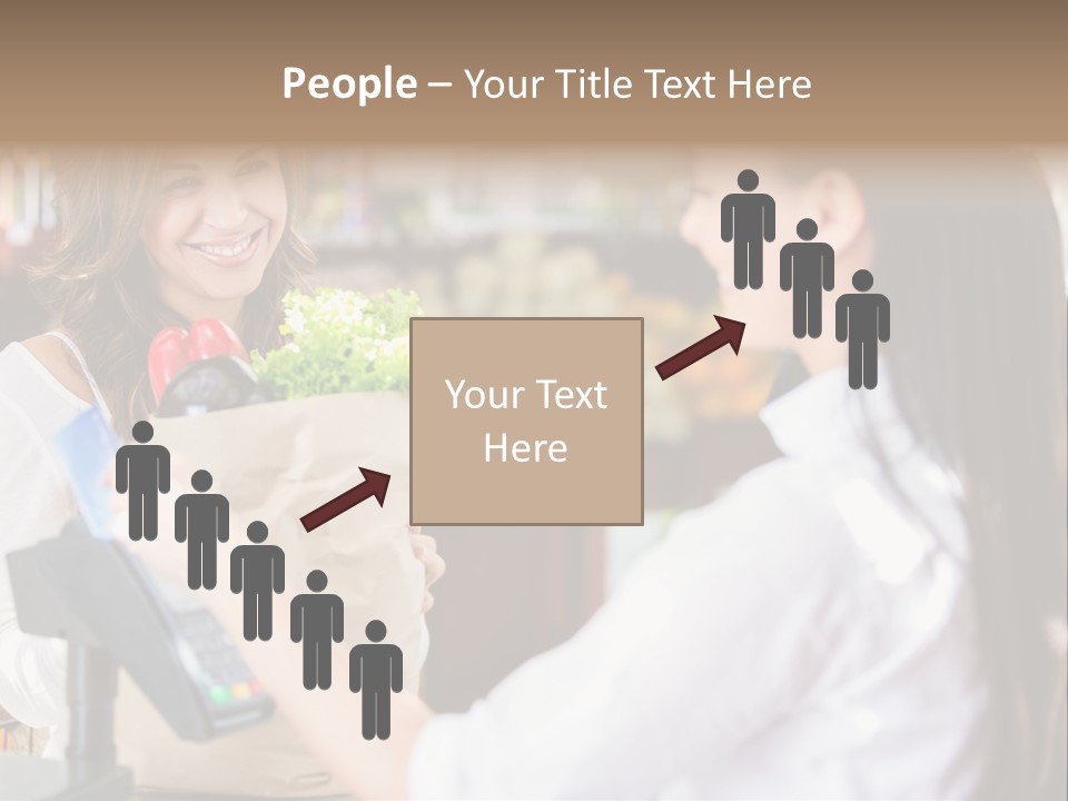 Supermarket Grocery Debit PowerPoint Template