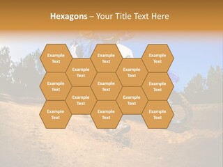 Jump Wild Cross PowerPoint Template