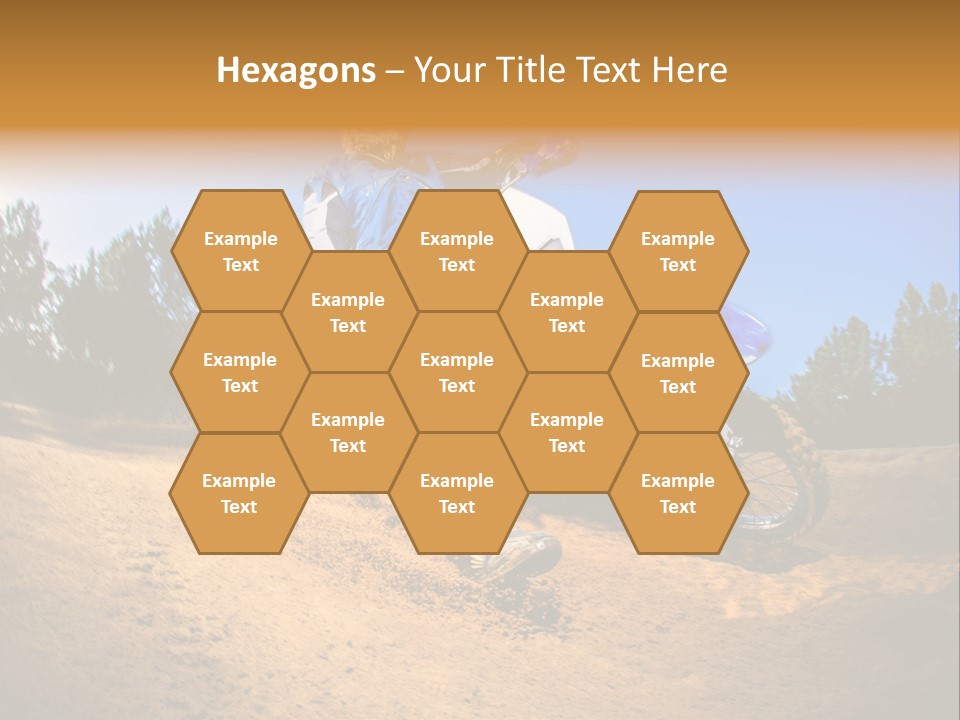 Jump Wild Cross PowerPoint Template
