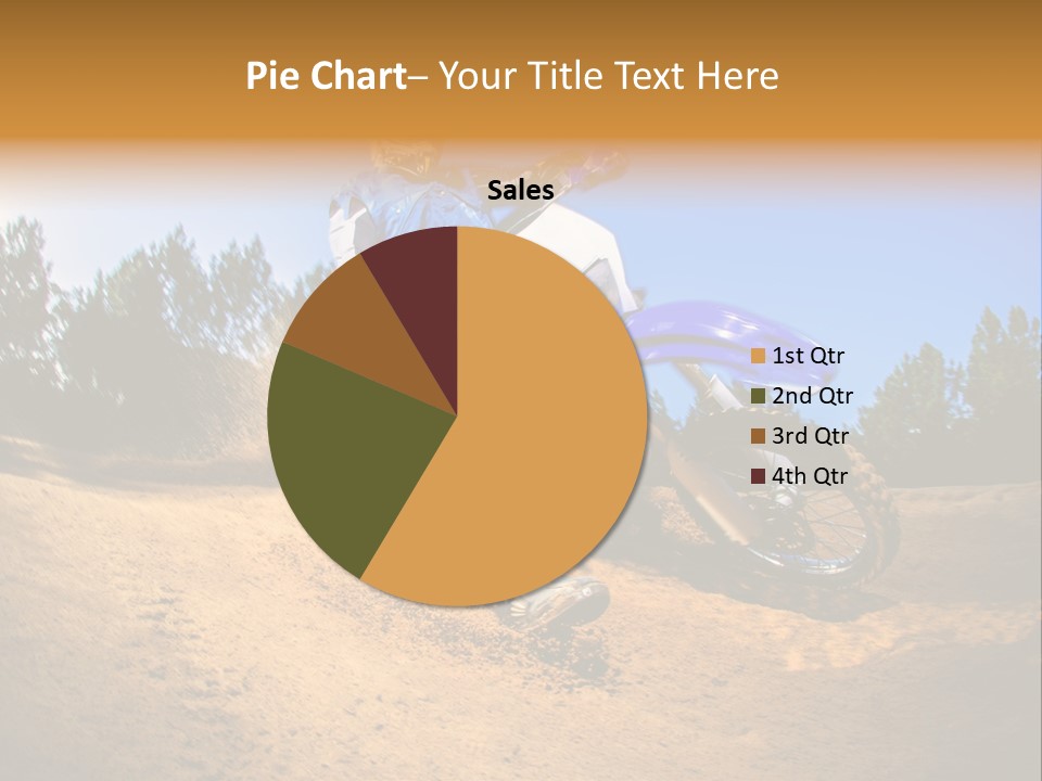 Jump Wild Cross PowerPoint Template