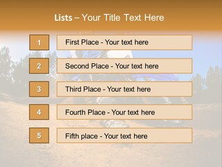 Jump Wild Cross PowerPoint Template