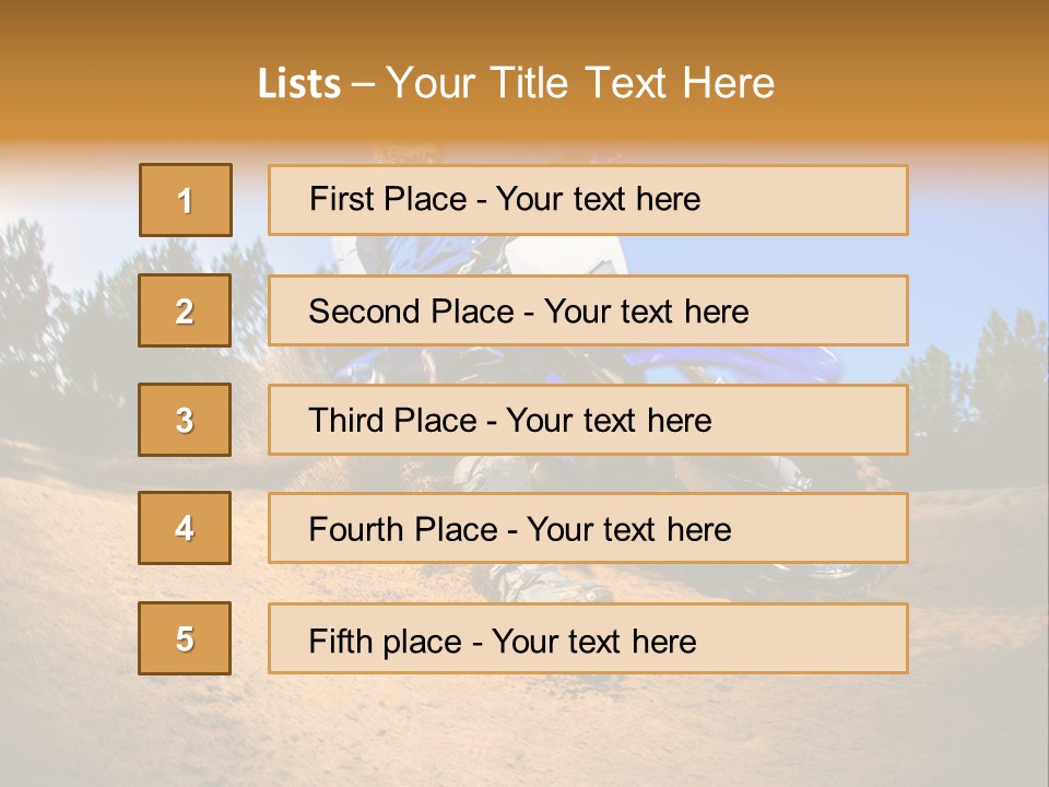 Jump Wild Cross PowerPoint Template